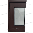 Factory Direct Selling Simple Style Sliding Aluminum Window with Various Colors Sound Insutalion Profile