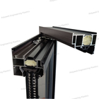 Alloy 6061 T5 Broken Bridge Glass Aluminum System Window Fire Resistant Profile