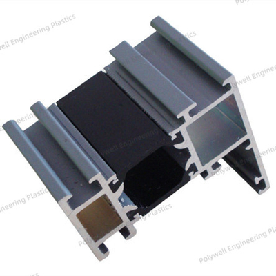 Aluminum System Bridge Thermal Break Strip PA Material With Various Shaped Extruded Polyamide Insulation Profile