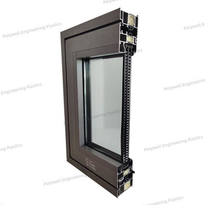 6061 Aluminum System Broken Bridge Windows Insulation Profile For Aluminum System Window